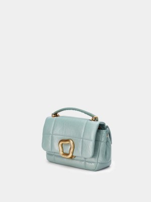 Songmont Chocolate Mini Women's Bags Blue | ZVW7194FV