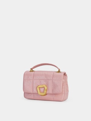 Songmont Chocolate Small Women's Bags Pink | YRH568BX