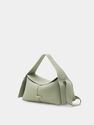 Songmont Drippy Roof Small Women's Tote Bags Green | XEI78100TG