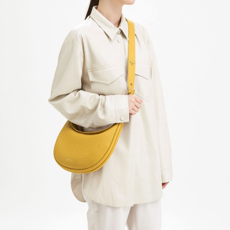 Songmont Luna Women's Bags Yellow | UVA6437CN